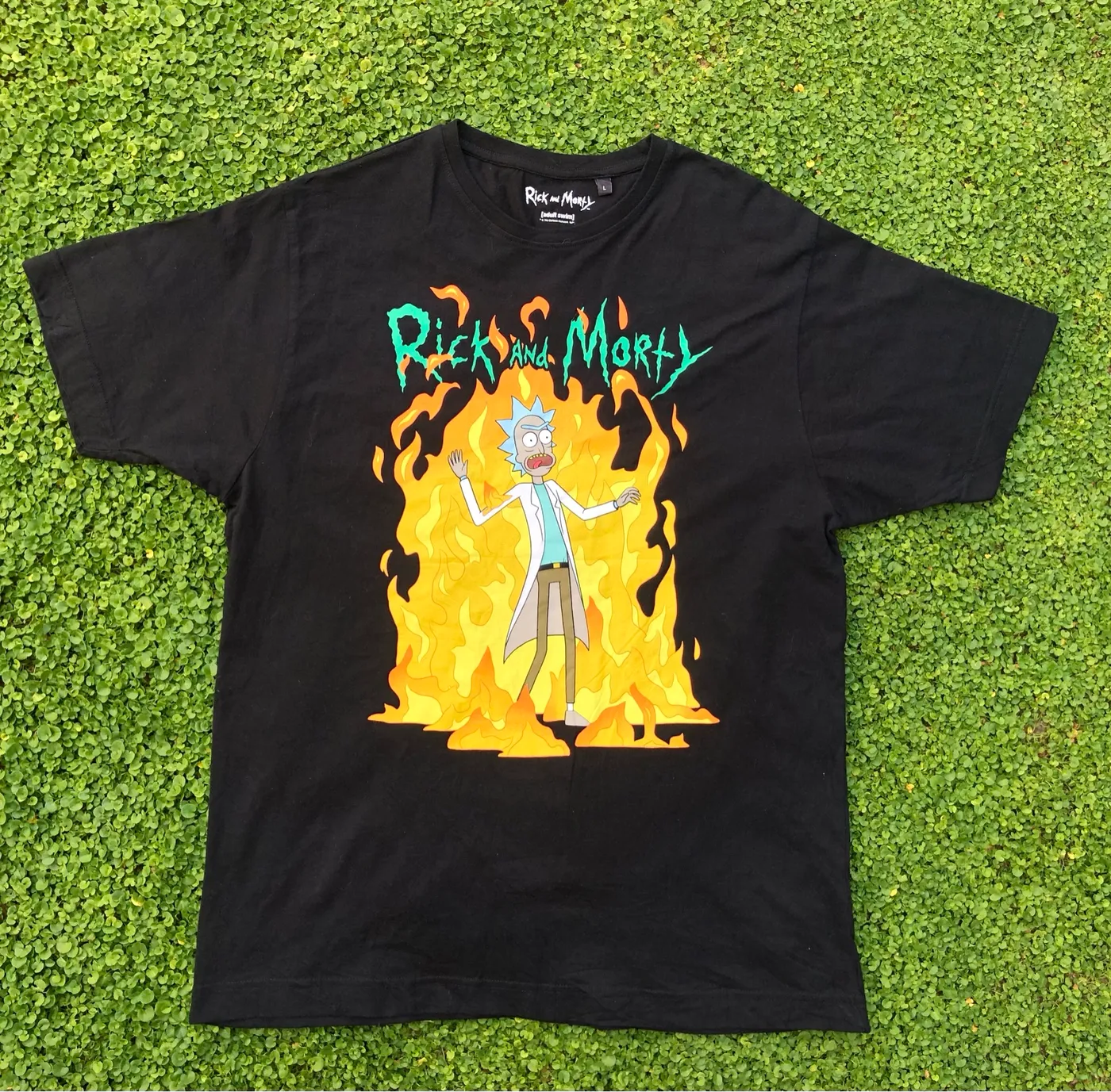 تيشيرت ريك آند مورتي قياس L | Rick and Morty T-shirt Size L