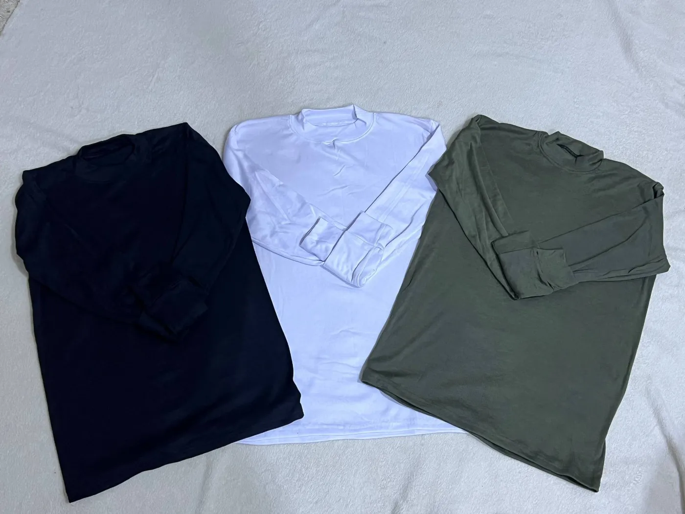 هاينكات أكمام طويلة سادة | Plain Long Sleeve T-Shirts