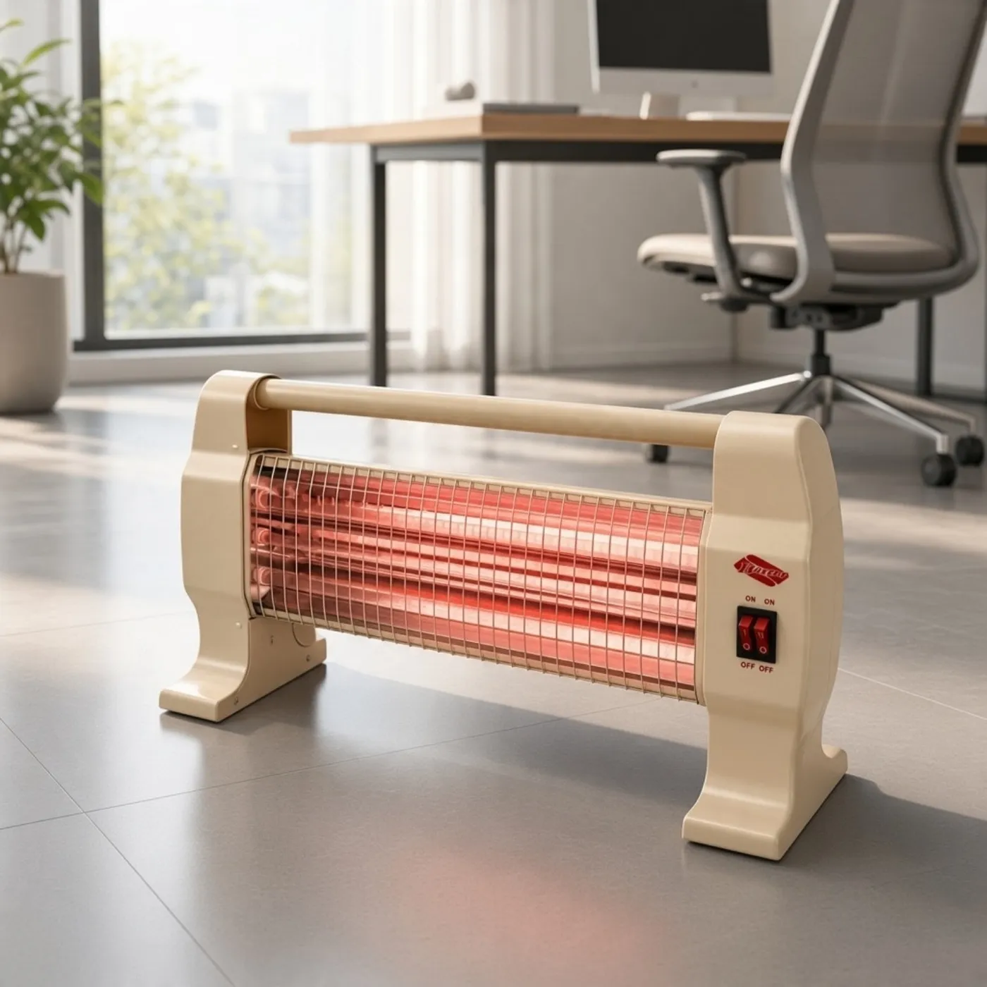 دفاية كوارتز كهربائية 3 شمعات - بستر (Buster Quartz Heater QT120A) - صورة 4