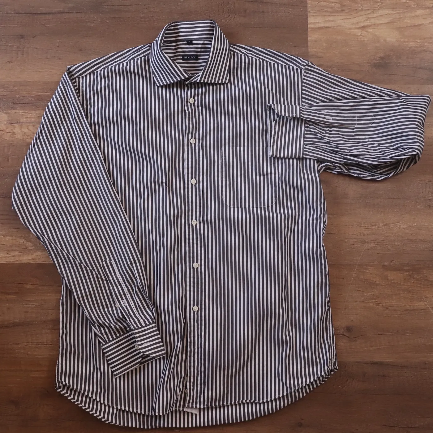 قميص رجالي مخطط هيملوك | Hemlock Striped Men's Shirt