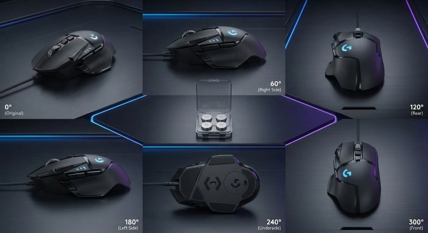 ماوس Logitech 502g - صورة 3