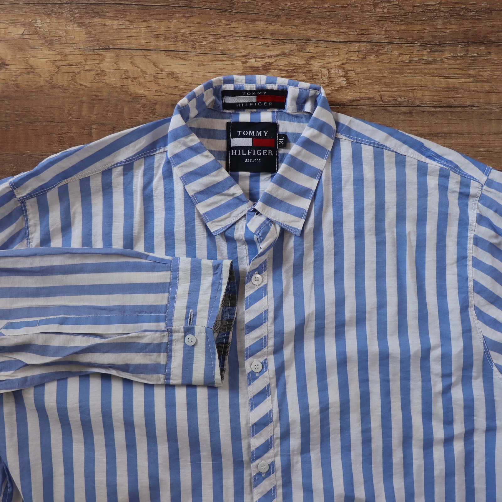قميص تومي هيلفيغر مخطط | Tommy Hilfiger Striped Shirt