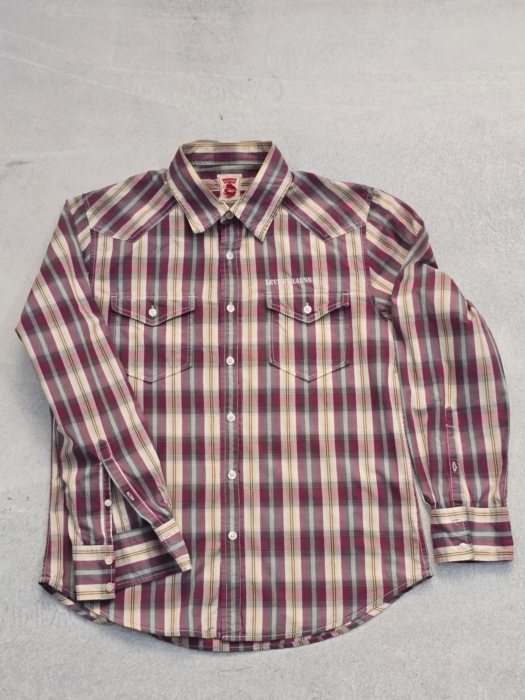 قميص ليفايز كاروهات رجالي | Levi's Men's Plaid Shirt