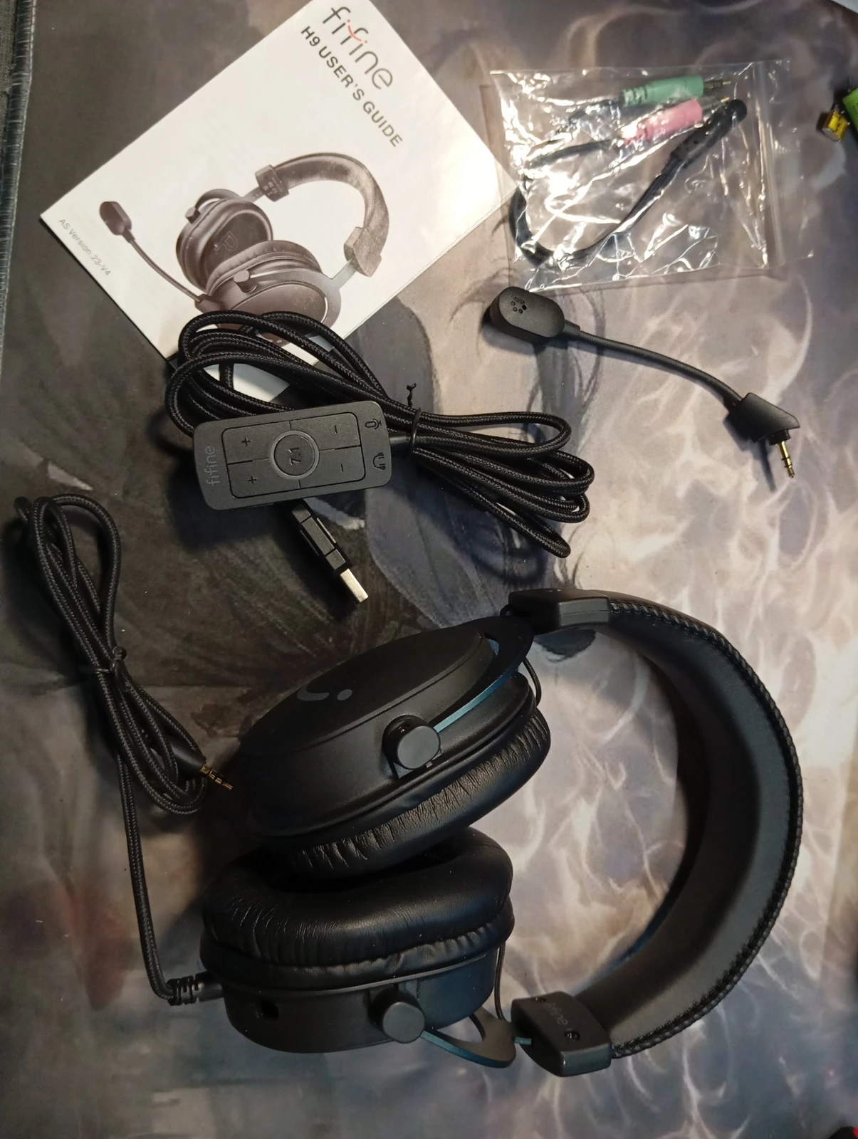 سماعة رأس فيفاين H9 للألعاب | صوت محيطي 7.1 | Fifine H9 Gaming Headset | 7.1 ...