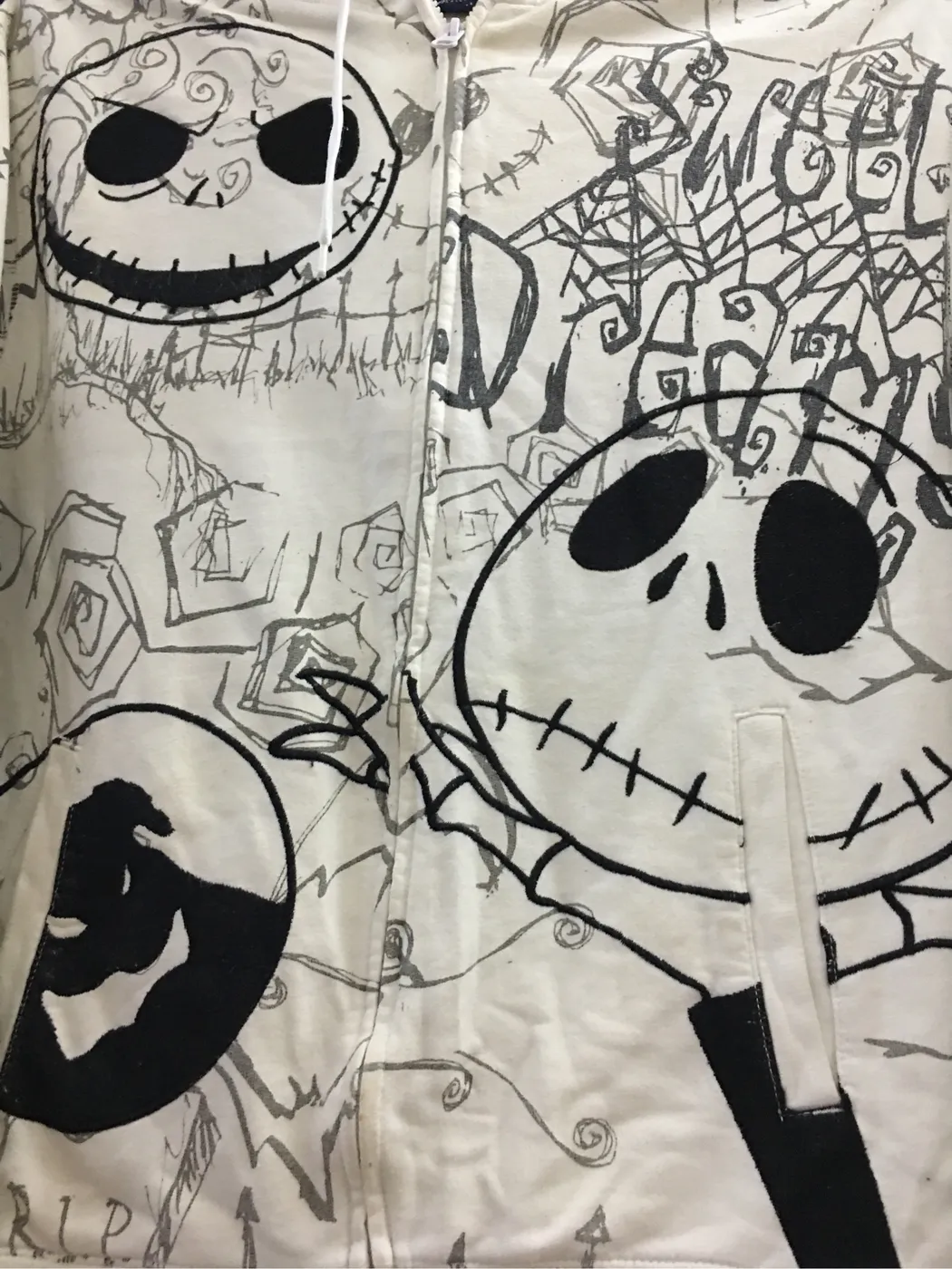 هودي جاك سكيلينغتون | Jack Skellington Hoodie - صورة 3