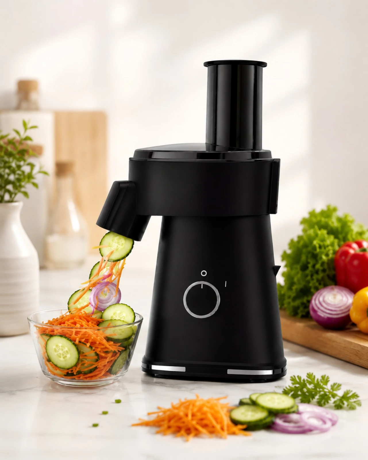 قطاعة خضروات كهربائية | Electric Vegetable Slicer