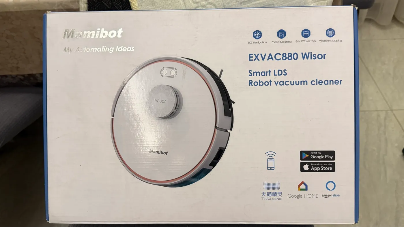 مكنسة روبوت ماميبوت EXVAC880 ويسور | Mamibot EXVAC880 Wisor Robot Vacuum