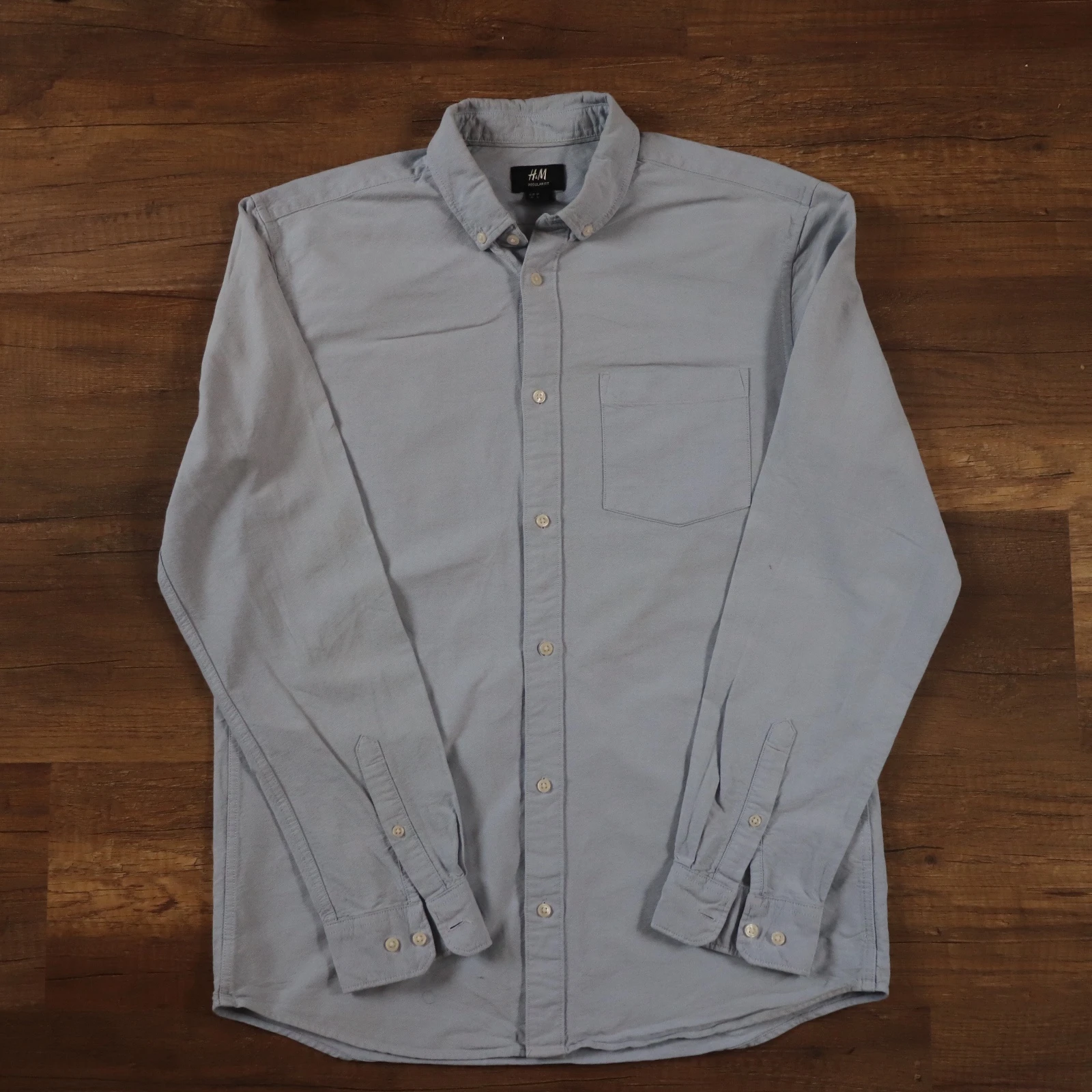H&M قميص رجالي أزرق فاتح | H&M Light Blue Men's Shirt
