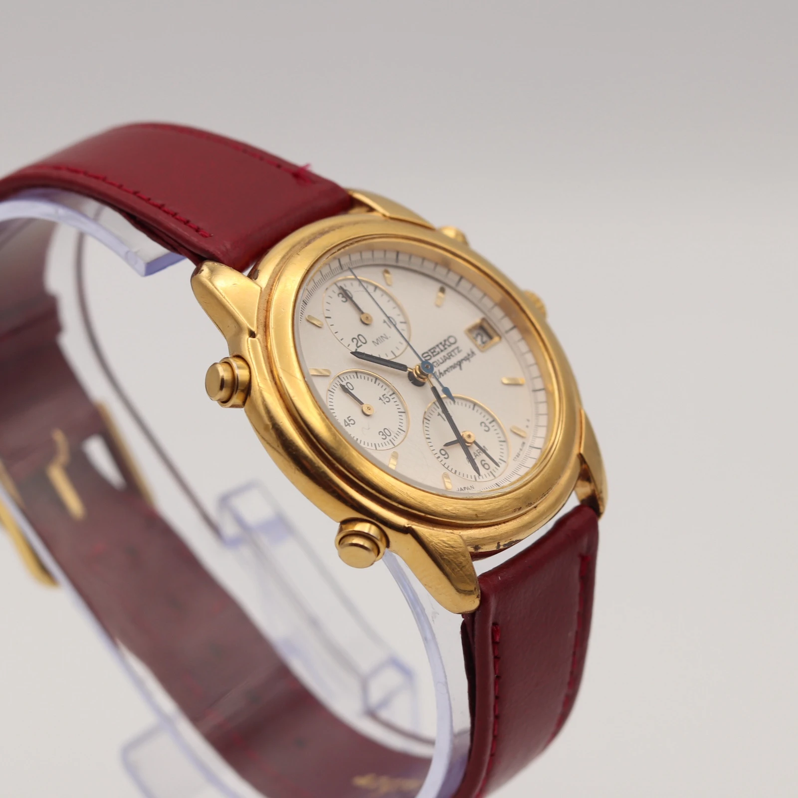 ساعة سيكو كوارتز كرونوغراف | Seiko Quartz Chronograph Watch