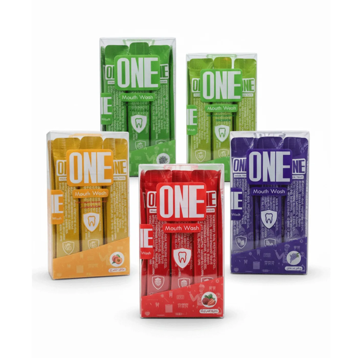 غسول فم ون بنكهات متعددة | ONE Multi-Flavor Mouth Wash