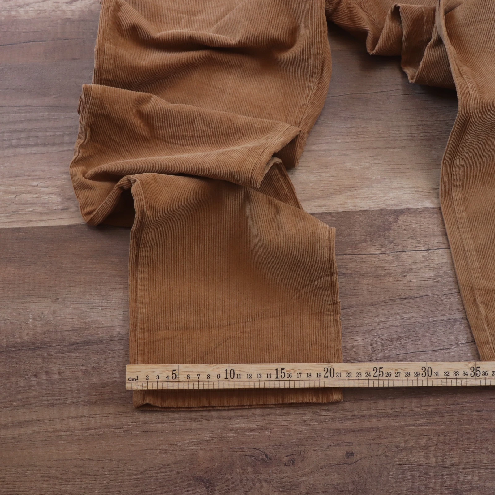 بنطرون كوردروي بولو | Brown Corduroy Pants - صورة 4