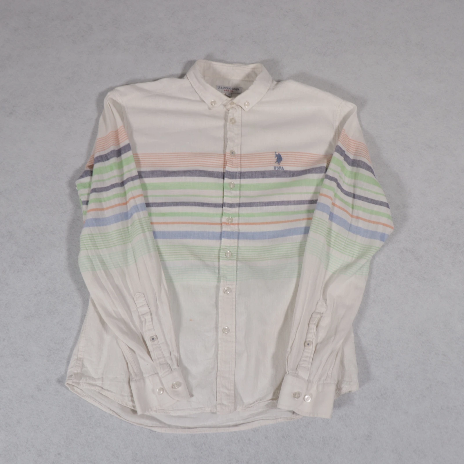 قميص رجالي مخطط من يو.اس. بولو اسن | U.S. Polo Assn. Men's Striped Shirt