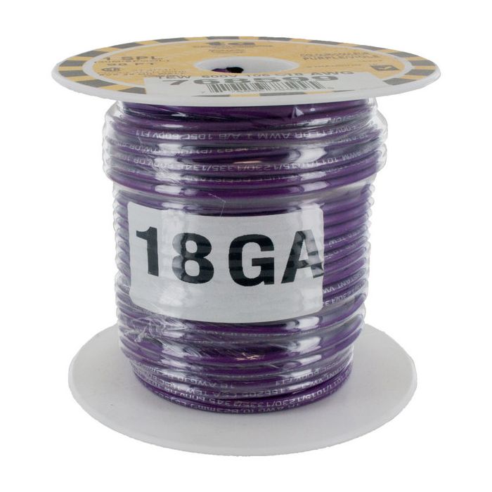 TEW 18AWGX30M PURPLE 768599