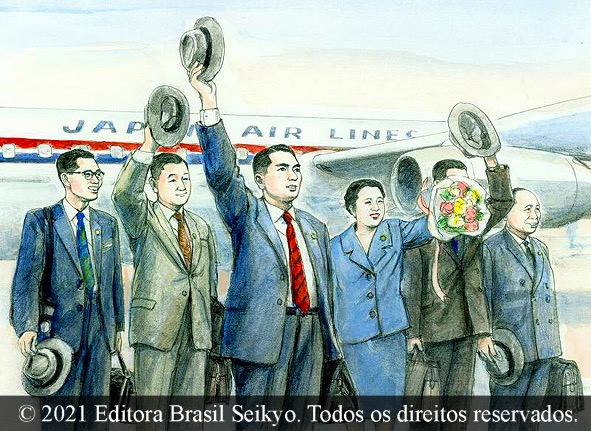 Alçar voo pela paz no mundo
