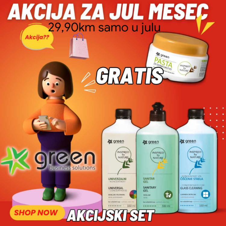 Set za higijenu doma na akciji