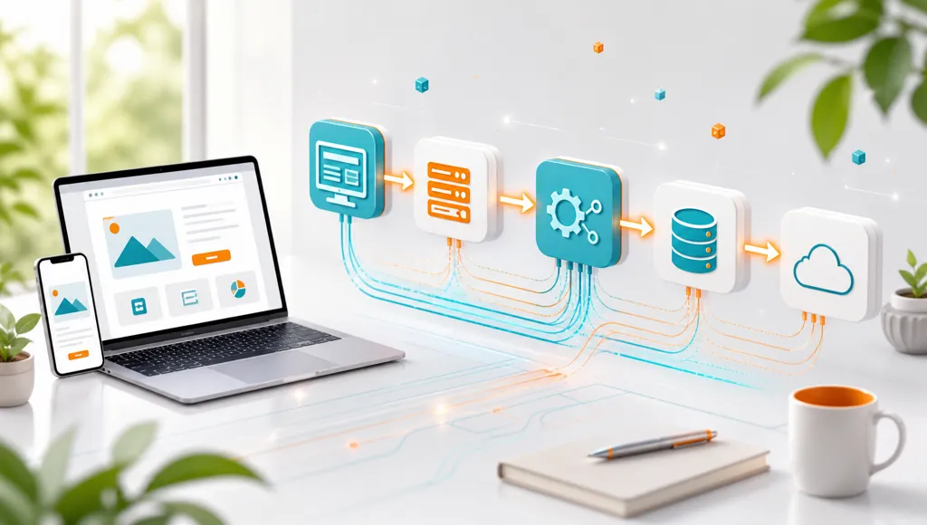 Frontend, Backend, API, Database ve External Services Katmanları Request Flow Üzerinden Nasıl Çalışır?