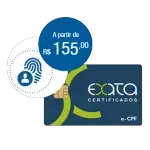 Ícone da EXATA CERTIFICACAO DIGITAL LTDA