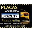 PLACAS AGUA BOA