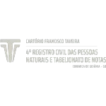 Ícone da CARTORIO DO QUARTO REGISTRO CIVIL E TABELIONATO DE NOTAS DE GOIANIA