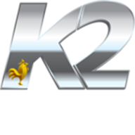 Logotipo da empresa K 2 COMUNICACAO VISUAL