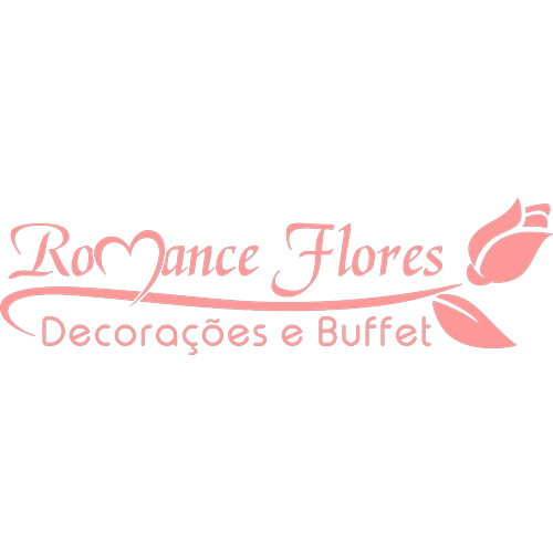Logotipo da empresa ROMANCE FLORES, DECORACOES E BUFFET