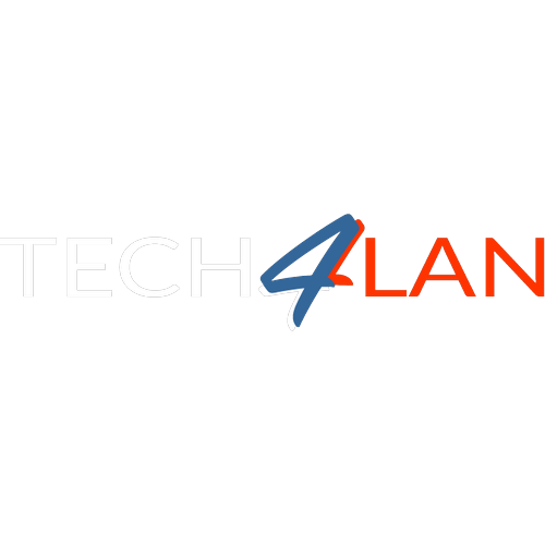 Logotipo da empresa TECH4LAN-INFOALARM
