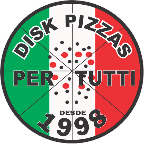 Logotipo da empresa DISK PIZZAS PER TUTTI