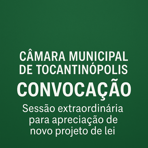 Logotipo da empresa CAMARA MUNICIPAL DE TOCANTINOPOLIS