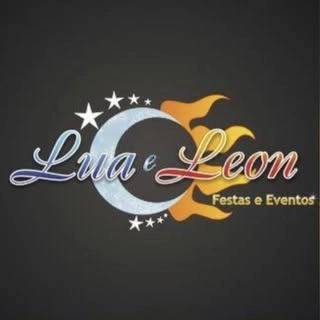 Logotipo da empresa Lua e Leon Festas e Decoracoes