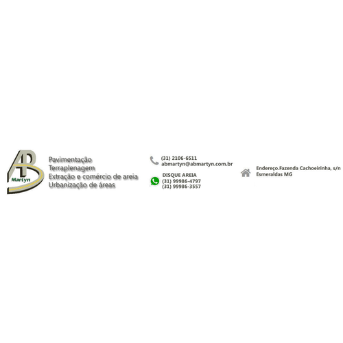 Logotipo da empresa AB MARTYN CONSTRUTORA LTDA