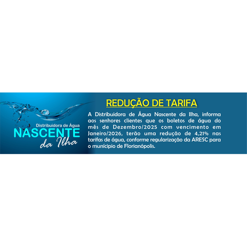 Logotipo da empresa DISTRIBUIDORA DE AGUA NASCENTE DA ILHA