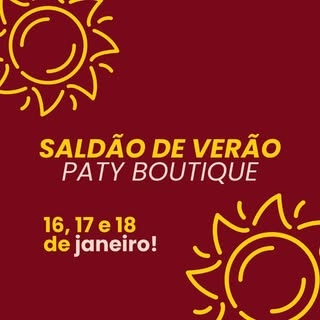 Logotipo da empresa PATY BOUTIQUE