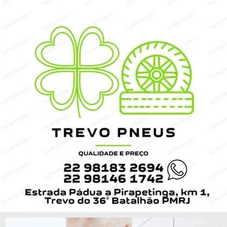 Logotipo da empresa TREVO PNEUS
