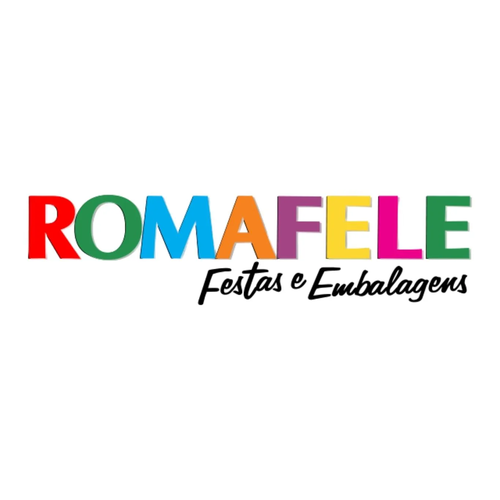 Logotipo da empresa ROMAFELE FESTAS E EMBALAGENS LTDA