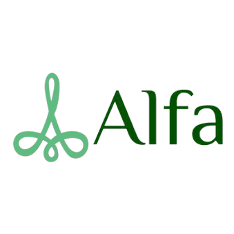 Logotipo da empresa ALFA CONFECCOES