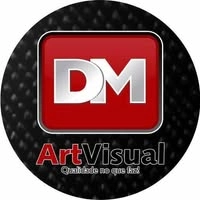 Logotipo da empresa DM ART VISUAL