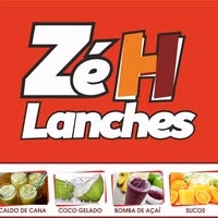 Logotipo da empresa ZE H LANCHES