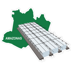 Logotipo da empresa AMAZON LAJE