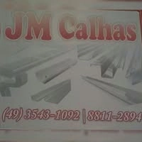 Logotipo da empresa JM - CALHAS