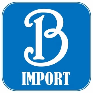 Logotipo da empresa B IMPORT