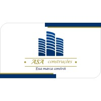 Logotipo da empresa ASA CONSTRUCOES