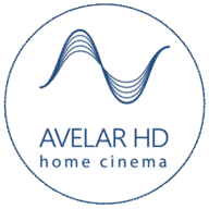 Logotipo da empresa AV&LAR HD HOME CINEMA