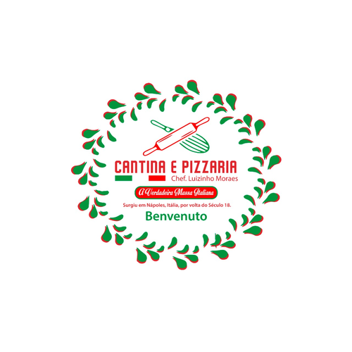 Logotipo da empresa CANTINA E PIZZARIA CHEF LUIZINHO MORAES