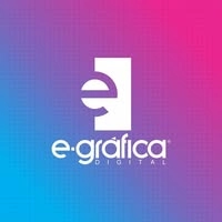 Logotipo da empresa E- GRAFICA