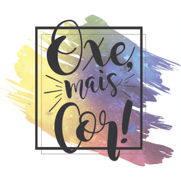 Logotipo da empresa OXE, MAIS COR!