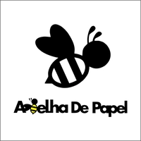 Logotipo da empresa ABELHA DE PAPEL