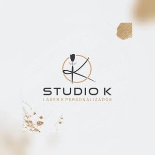 Logotipo da empresa STUDIO K LASER E PERSONALIZADOS