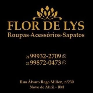 Logotipo da empresa FLOR DE LYS ROUPAS, ACESSORIAS E SAPATOS LTDA