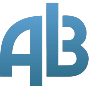 Logotipo da empresa AB VIDROS