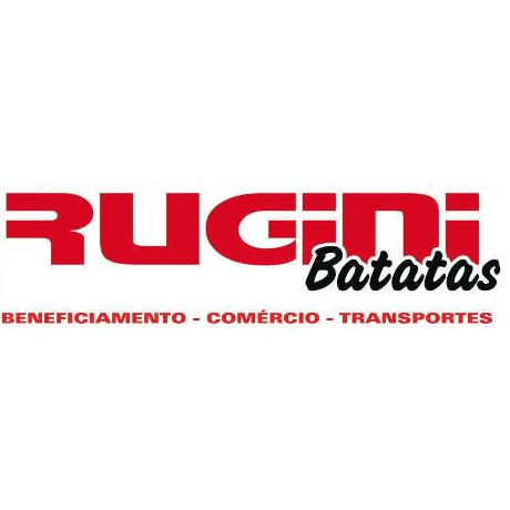 Logotipo da empresa RUGINI COM DE BATATAS